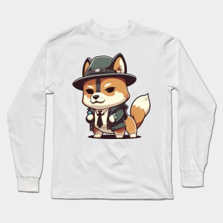 Cute pet, funny pet, boss pet, pirate pet, gangster pet, lovely pet. Long Sleeve T-Shirt